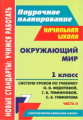 Лободина. Окружающий мир. 1 кл. Система уроков по уч.Федотовой,"Перспективная нач.школа". Ч. 2.