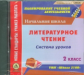 CD для ПК. Литературное чтение. 2 кл. Система уроков по УМК "Школа 2100"./ Камышанова.