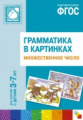 Грамматика в картинках для занятий с детьми 3-7 лет. Множественное число. (ФГОС)