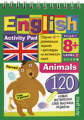 Умный блокнот. English Животные(Animals)Уровень1.