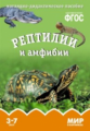 Мир в картинках. Рептилии и амфибии. 3-7 лет. Наглядно-дидактическое пос. (ФГОС) /Минишева.