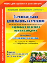 Небыкова. Картотека прогулок на к/д по пр. 