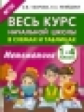Узорова. Весь курс начальной школы в схемах и таблицах. Математика. 1-4 кл. (ФГОС).