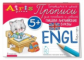 Куликова. Прописи для правшей и левшей. Пишем английские буквы.  5+.