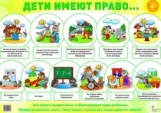Дем. плакат. Дети имеют право.