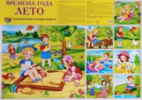 Дем. плакат. Времена года. Лето.