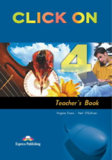 Click On 4. Teacher's Book. (interleaved). Intermediate. Книга для учителя